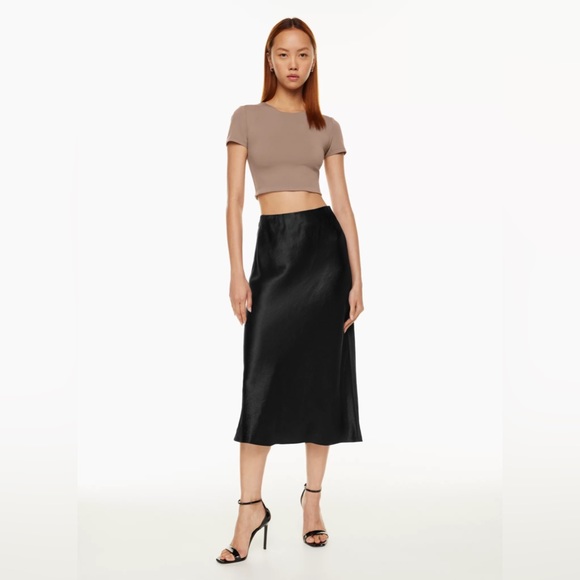 Babaton Dresses & Skirts - BNWT Aritzia Babaton Midi Slip Skirt